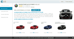 Desktop Screenshot of alfa-romeo.elite-auto.fr
