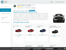 Tablet Screenshot of alfa-romeo.elite-auto.fr